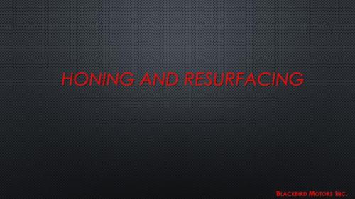 Honing Resurfacing